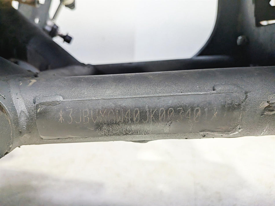 2018 Can Am Maverick X3 XRS Turbo R Bent Main Frame Chassis Arizona Salvage Title 715004465-Mototech271
