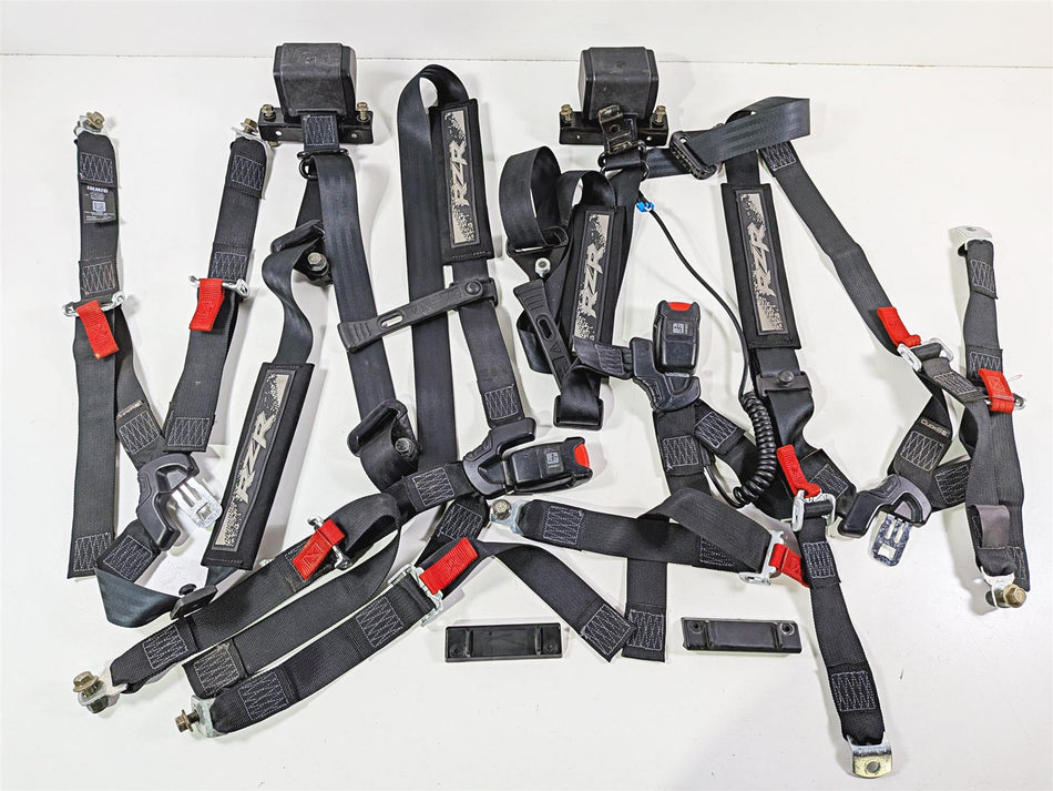 2022 Polaris RZR Turbo R Ultimate Left Right Multi Point Seat Belt Set 2637652-Mototech271
