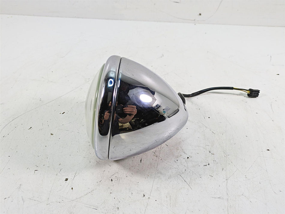 2007 Harley Sportster XL1200 C Headlight Head Light & Mount 5-3/4" 69681-07B {{ shop.shopifyCountryName }} - Mototech271