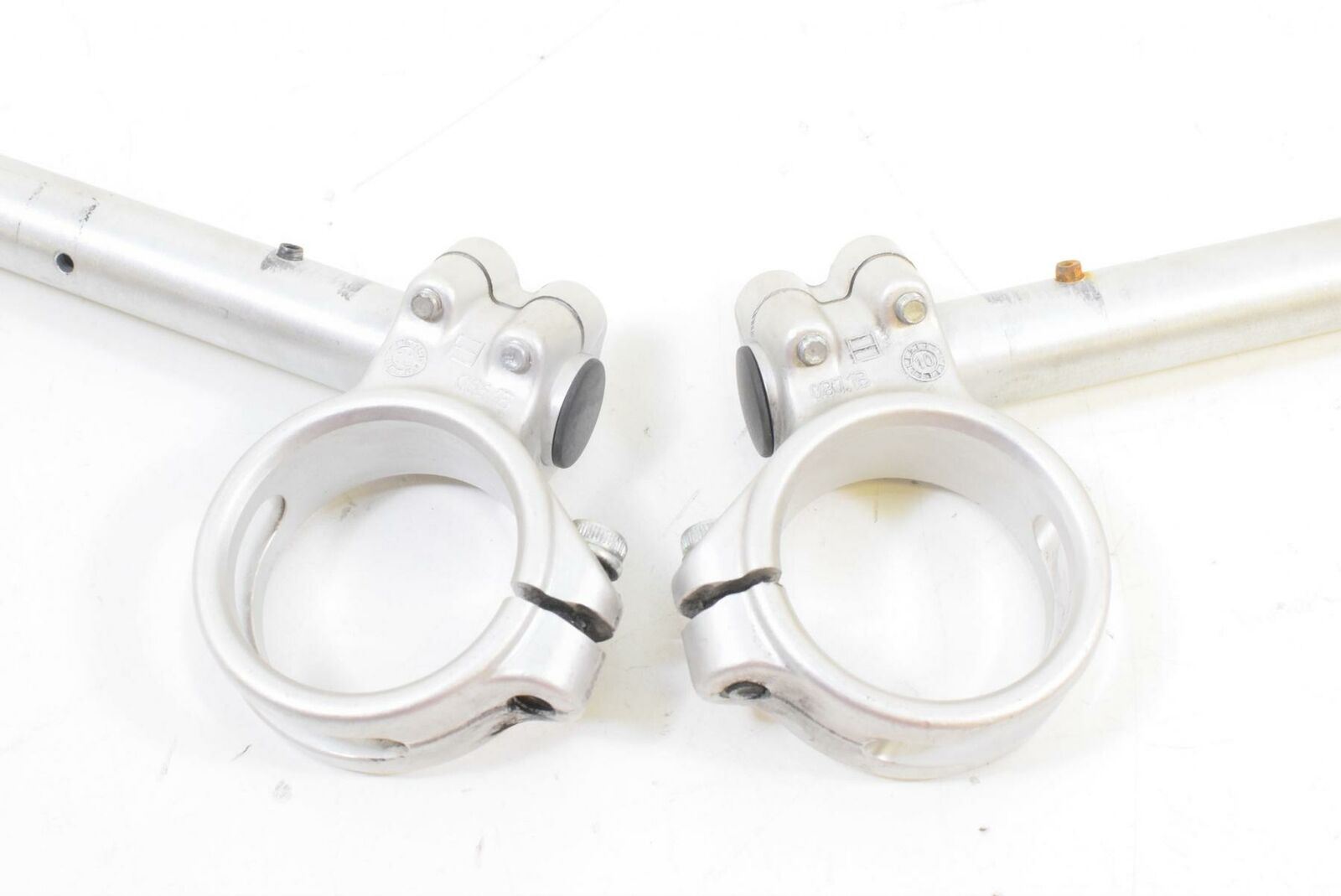 2011 Ducati 1198 53mm Handlebar Clip On Handle Bar Set 36020861C 36020871C {{ shop.shopifyCountryName }} - Mototech271