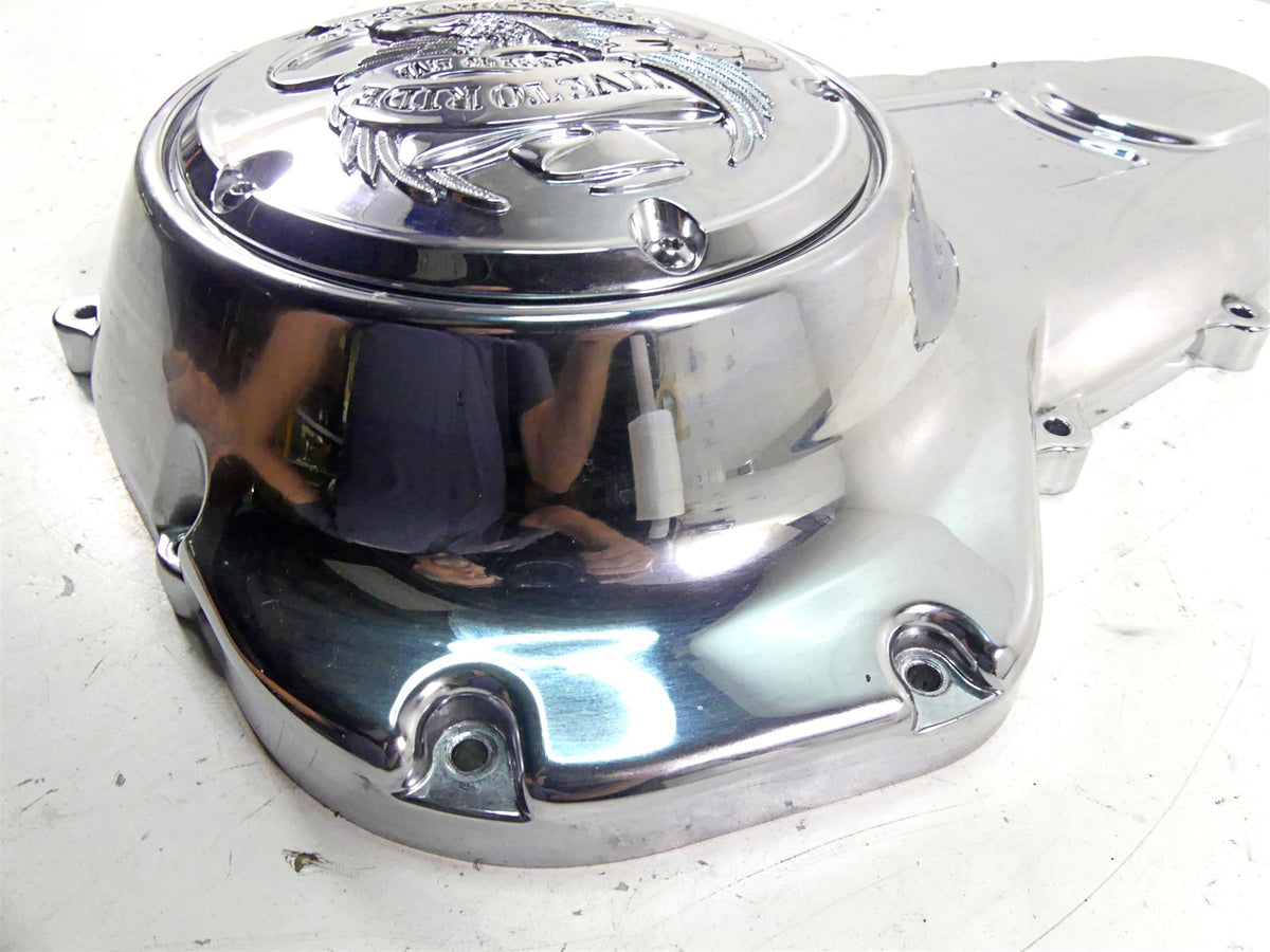 2015 Harley Touring FLHXS Street Glide Outer Primary Drive Clutch Cover 60685-07 {{ shop.shopifyCountryName }} - Mototech271