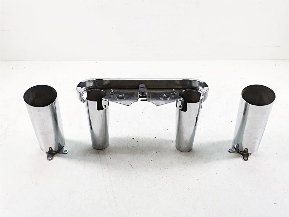 1997 Kawasaki VN1500 Vulcan Tiple Tree Fork Tube Cover Set 44033-1217 44033-1235 {{ shop.shopifyCountryName }} - Mototech271