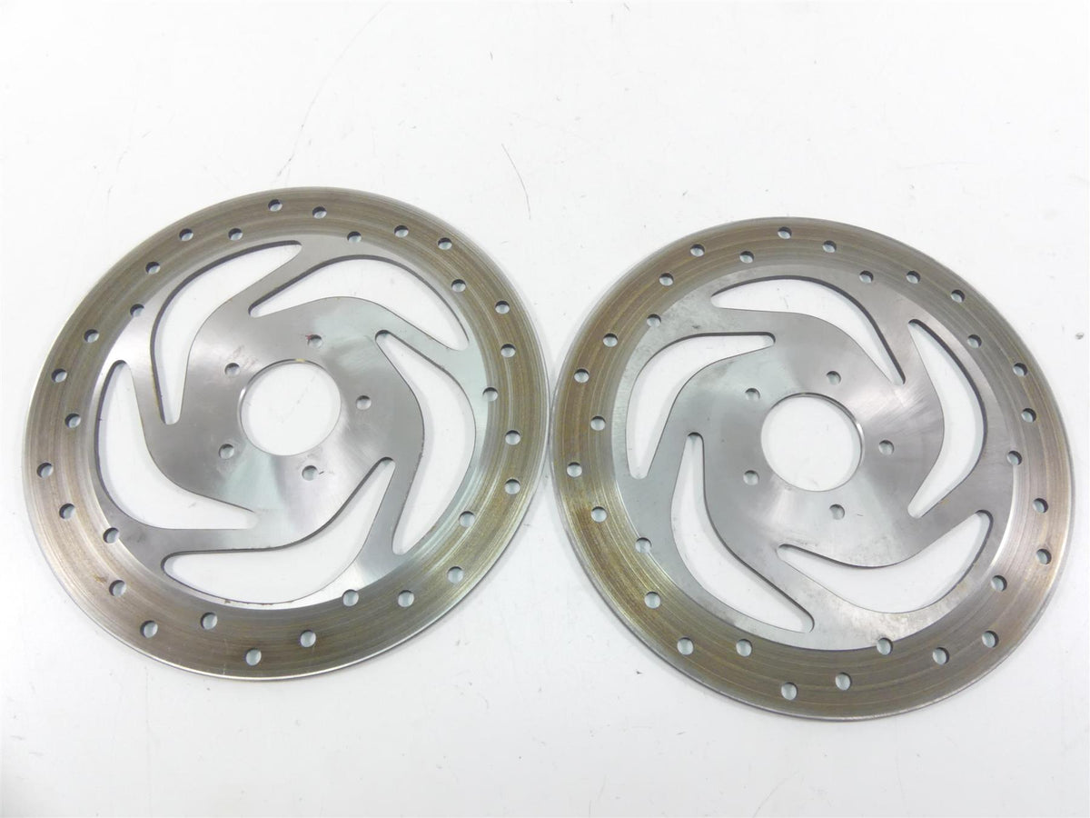 2009 Harley XR1200 Sportster Front Brake Rotor Disc Set 41820-08 {{ shop.shopifyCountryName }} - Mototech271