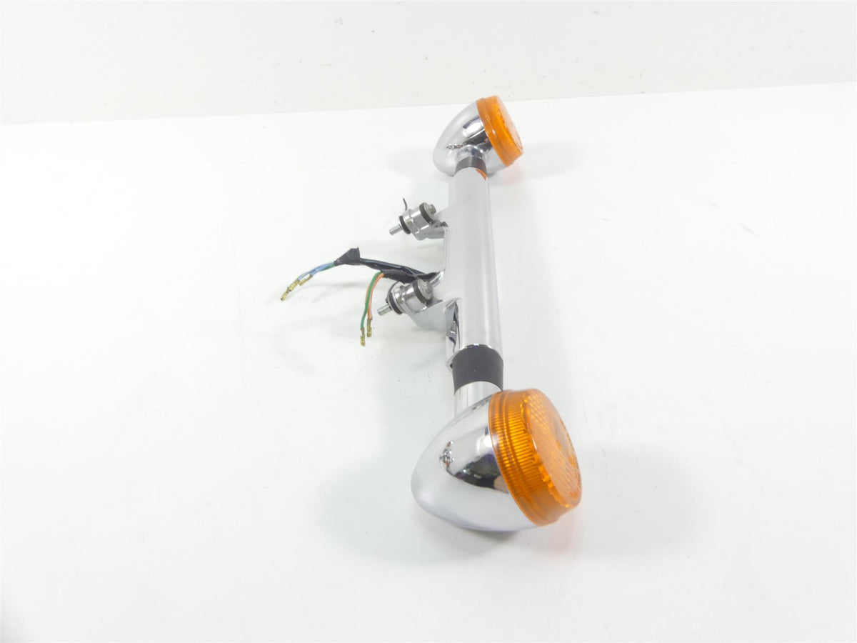 2003 Honda VT1100 C2 Shadow Sabre Front Blinker Turn Signal Set 33400-MBA-672 {{ shop.shopifyCountryName }} - Mototech271