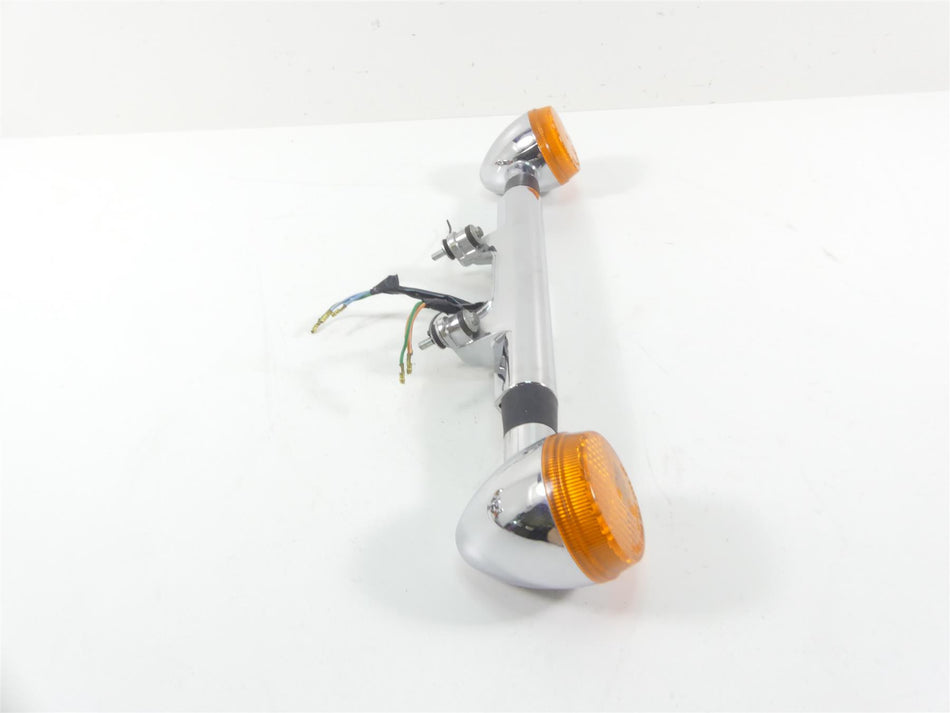 2003 Honda VT1100 C2 Shadow Sabre Front Blinker Turn Signal Set 33400-MBA-672 {{ shop.shopifyCountryName }} - Mototech271