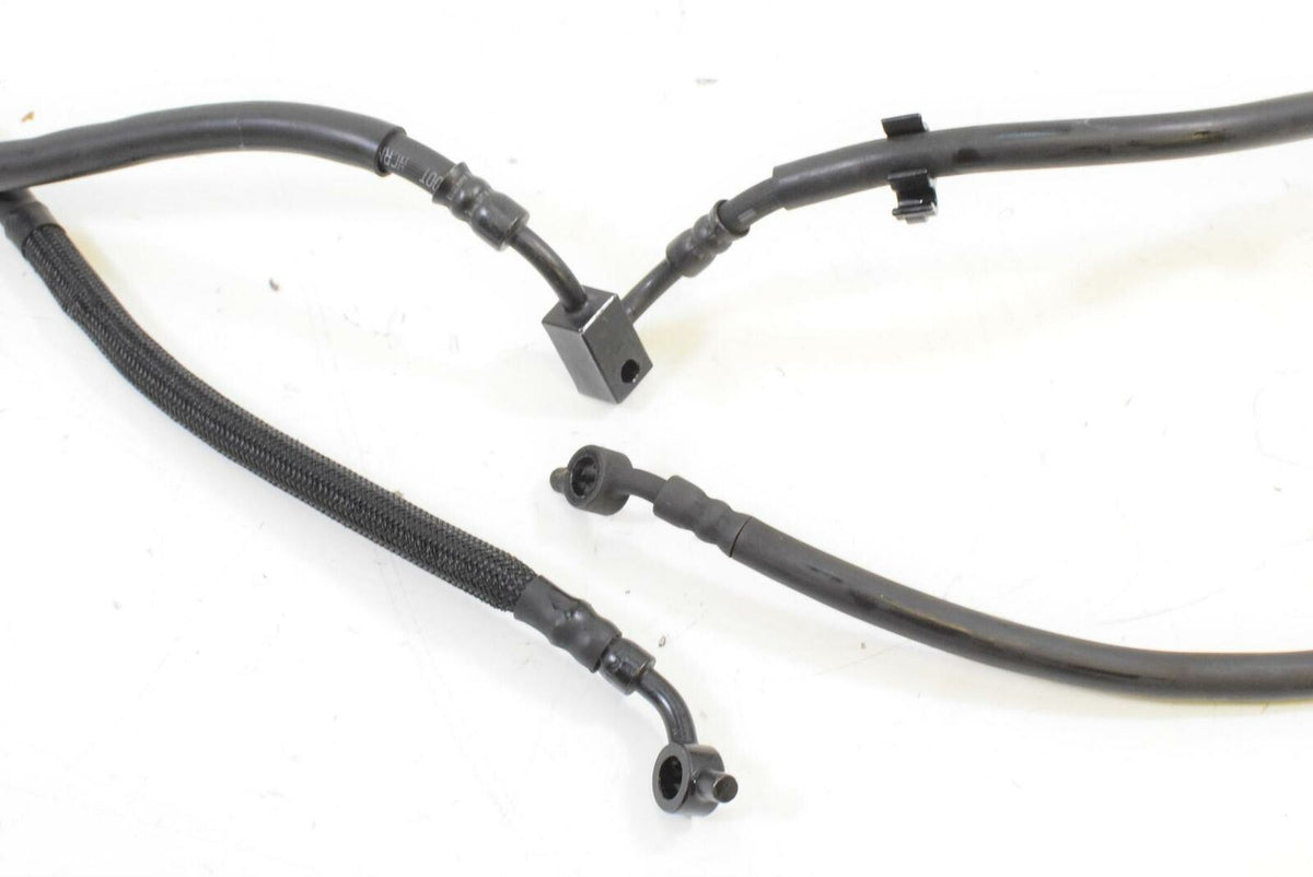 2013 Kawasaki Ninja ZX14R ZX1400 Front ABS Brake Lines Hoses Tubes Set 43095-061 {{ shop.shopifyCountryName }} - Mototech271