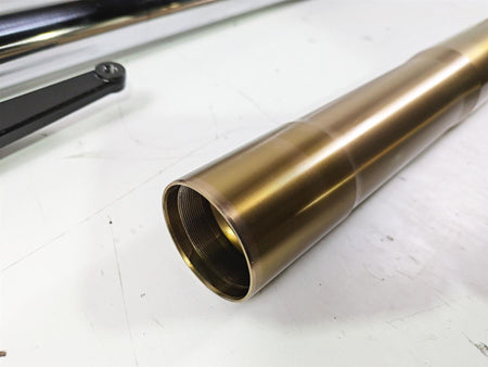 2012 Triumph Daytona 675 Right Front Fork Outer Tubes Set - For Parts T2044240 {{ shop.shopifyCountryName }} - Mototech271