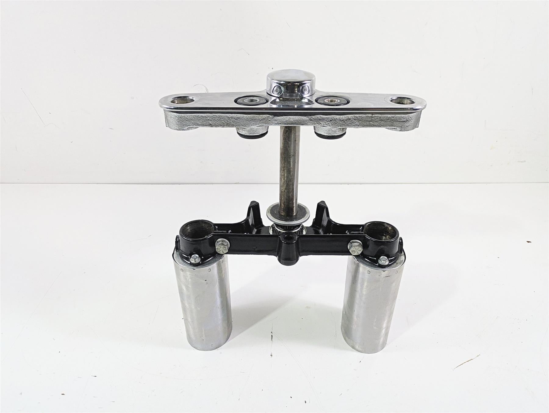 2014 Harley FLS Softail Slim Lower & Upper Triple Tree Set 45605-00A 45456-86B