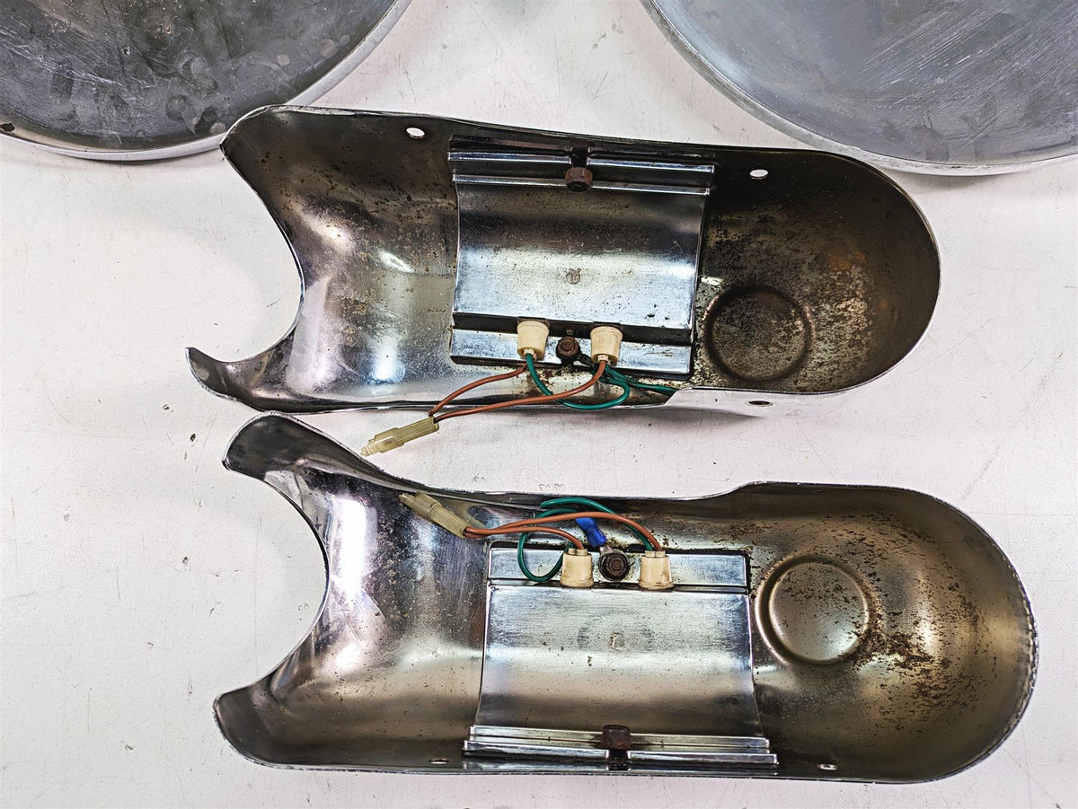 1999 Harley Touring FLHTC Electra Glide Front Disc Brake Chrome Cover 43149-95 {{ shop.shopifyCountryName }} - Mototech271