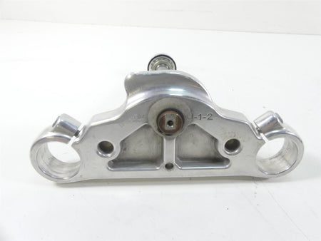 2009 Harley FXDF Dyna Fat Bob Lower Triple Tree Steering Yoke - 49mm 47648-08 {{ shop.shopifyCountryName }} - Mototech271
