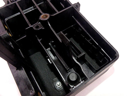 2010 Harley FXDF Dyna Fat Bob Electric Tray & Black Wrinkled Cover 70367-04B {{ shop.shopifyCountryName }} - Mototech271