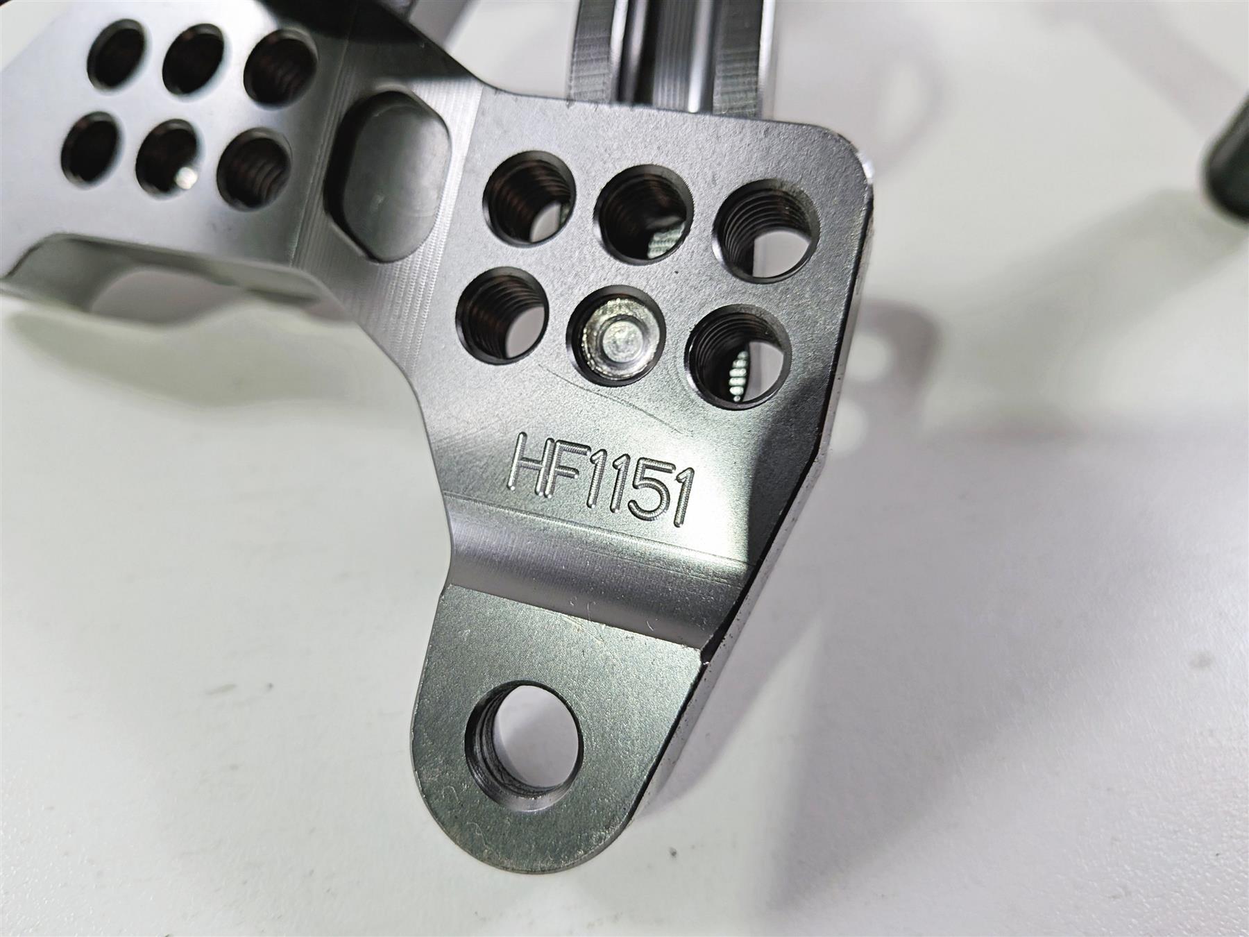 2019 Ducati Panigale V4S V4 S Corse Mad Racing Right Rear Set Foot Peg HF1151 {{ shop.shopifyCountryName }} - Mototech271