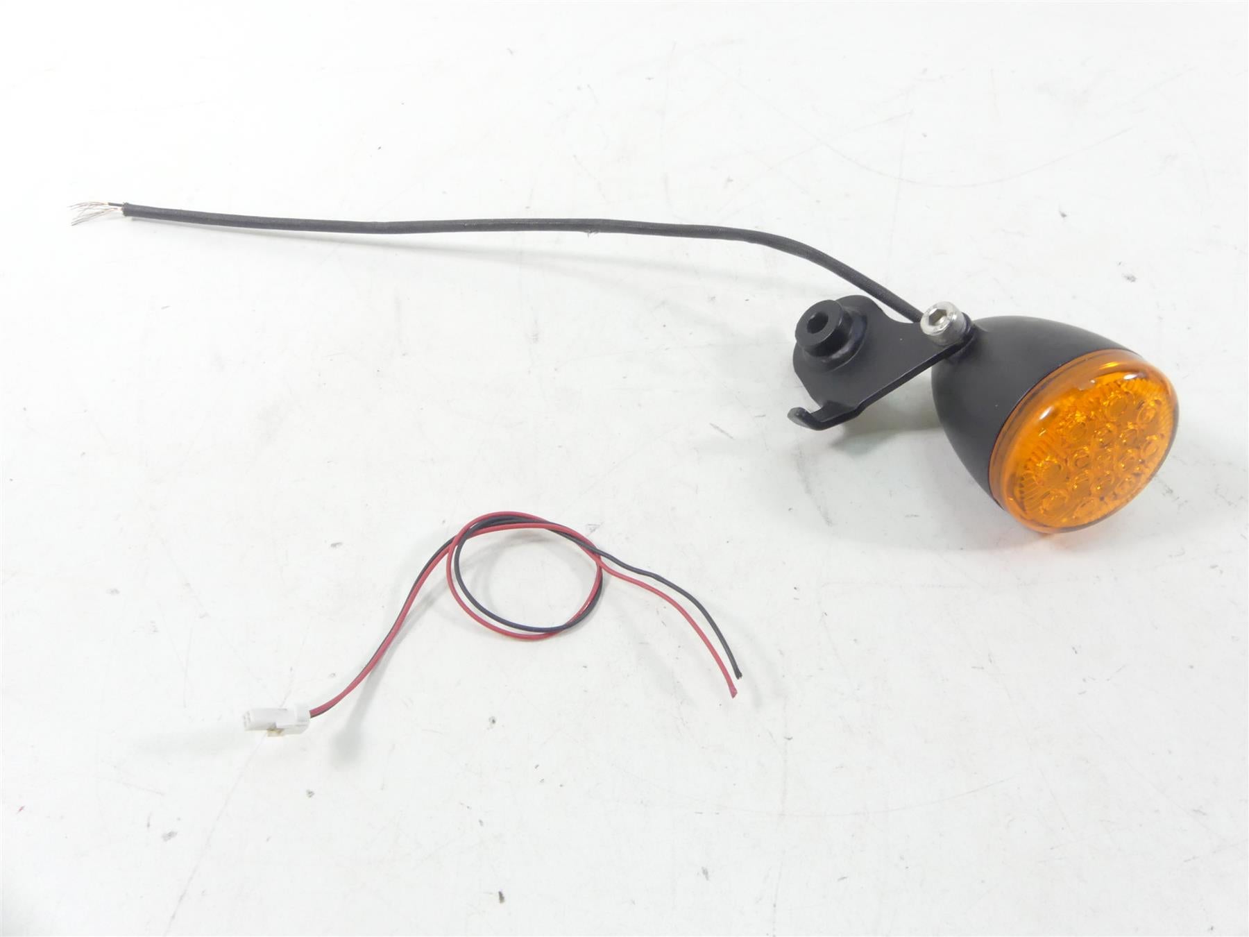 2016 Indian Chief Dark Horse Front Left Turn Signal Blinker & Mount 2412298 | Mototech271
