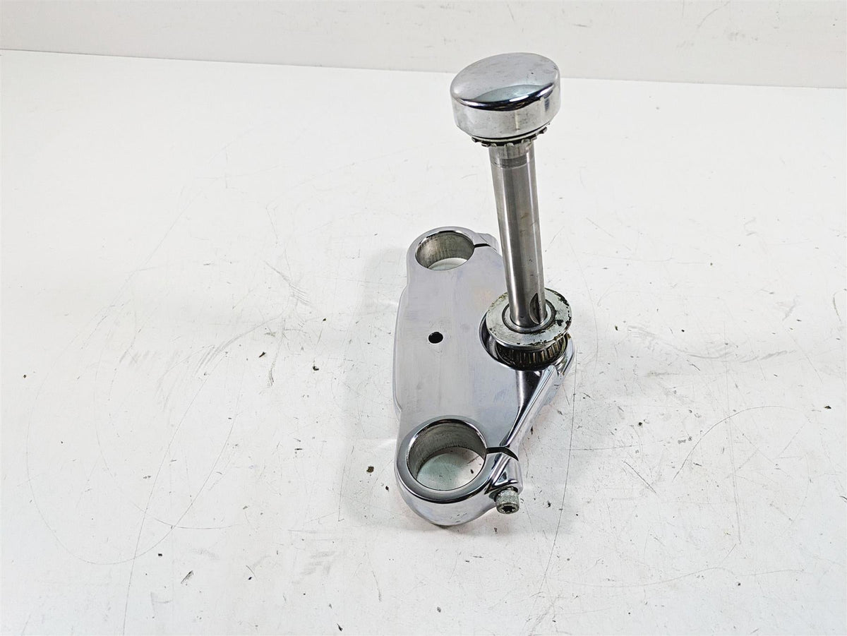 2009 Harley FXCWC Softail Rocker C Lower Triple Tree Steering Stem 46429-08 {{ shop.shopifyCountryName }} - Mototech271