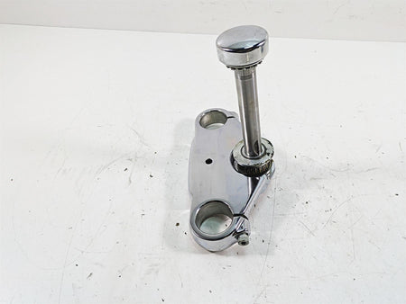 2009 Harley FXCWC Softail Rocker C Lower Triple Tree Steering Stem 46429-08 {{ shop.shopifyCountryName }} - Mototech271