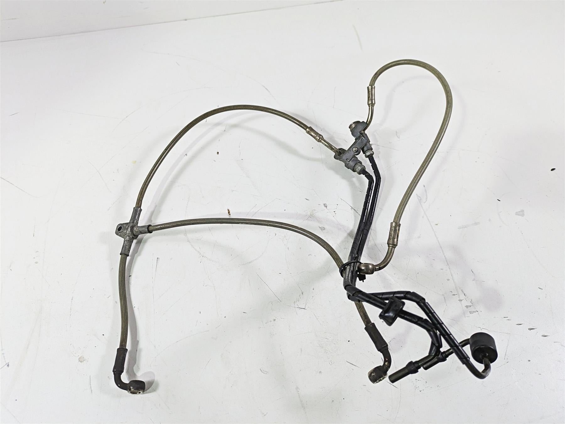 2004 BMW R1150GS R21 Front Abs Brake Line Hose Set 34322338180 {{ shop.shopifyCountryName }} - Mototech271