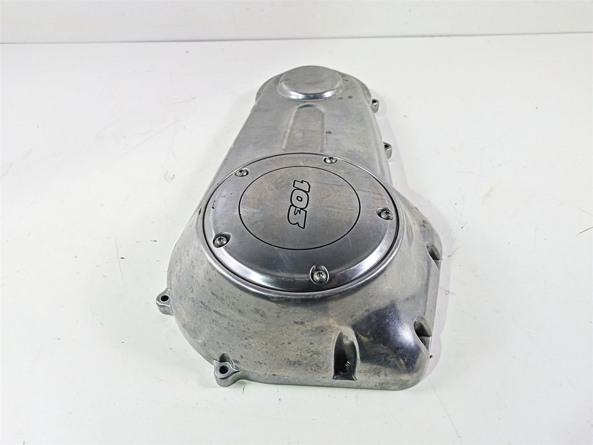 2014 Harley FLS Softail Slim Outer Primary Drive Clutch Cover 60784-06A {{ shop.shopifyCountryName }} - Mototech271