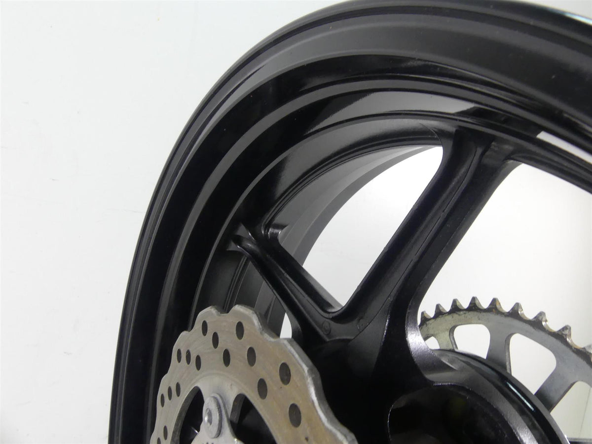 2013 Kawasaki ZX636 ZX6R Ninja Straight 17x5.5 Rear Wheel Rim 41073-0597-18F {{ shop.shopifyCountryName }} - Mototech271