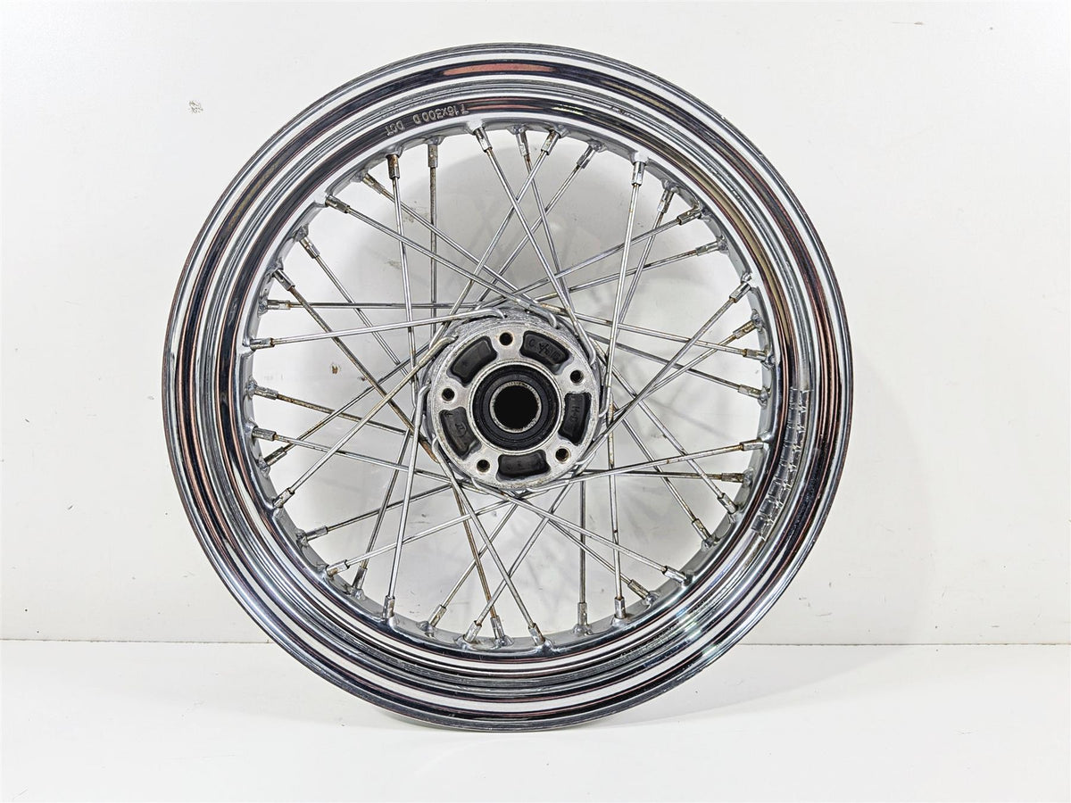 2000 Harley Touring FLHRCI Road King 16x3 Front Wheel Spoke Rim -Runout 40960-00 {{ shop.shopifyCountryName }} - Mototech271