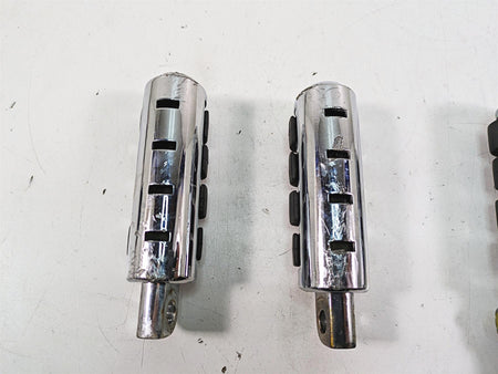 2006 Harley Softail FXSTSI Springer Front Rear Chrome Foot Peg Rest Set 50942-00 {{ shop.shopifyCountryName }} - Mototech271