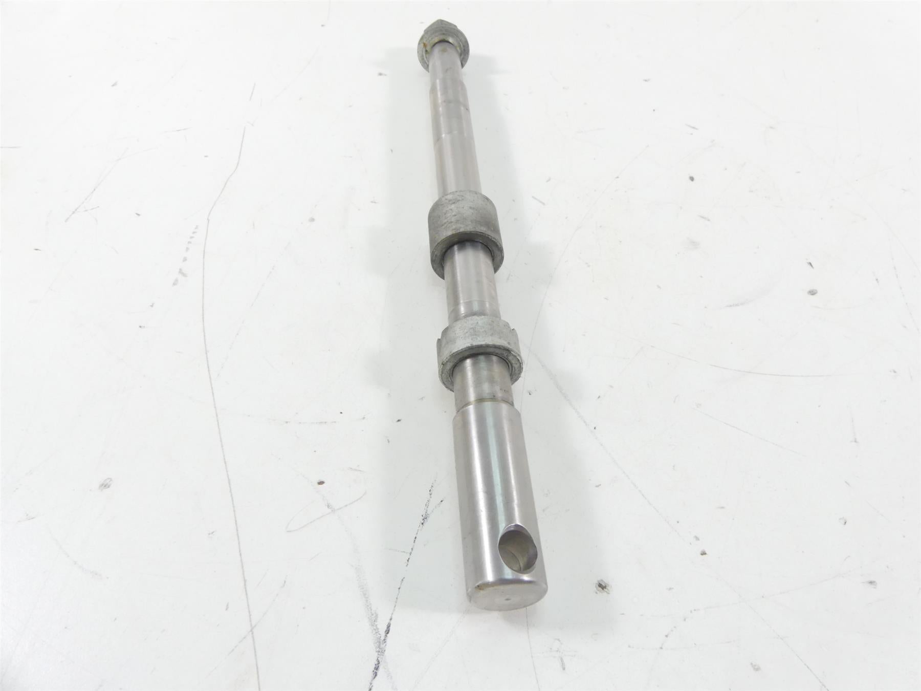 2004 Harley Softail FLSTFI Fat Boy Front Axle Wheel Spindle 3/4" 41584-86A {{ shop.shopifyCountryName }} - Mototech271