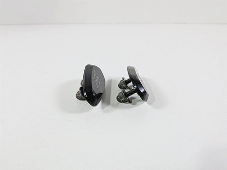 2008 Yamaha YZF R1 RN19 Aftermarket Black Mirror Delete Caps {{ shop.shopifyCountryName }} - Mototech271