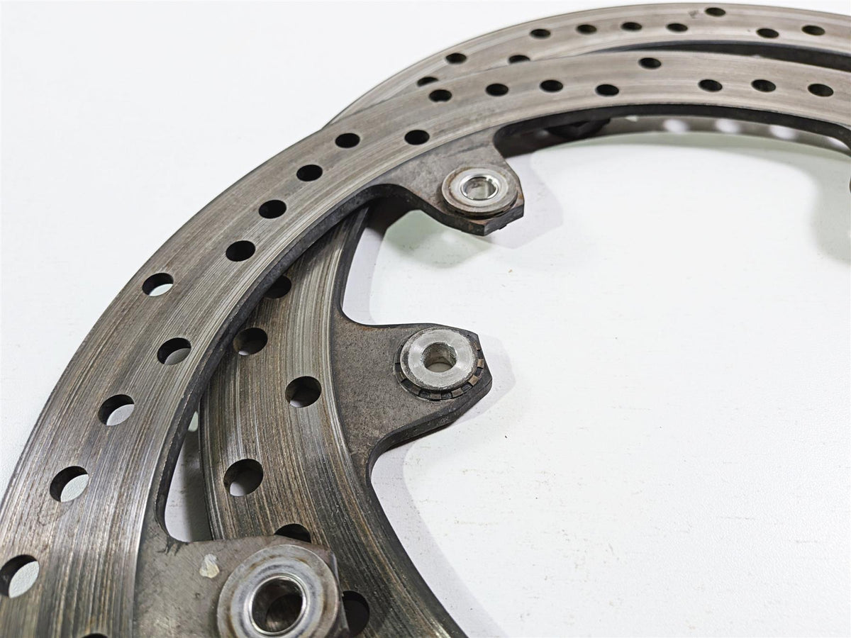 2014 BMW S1000RR K46 Straight Front Brake Rotor Disc Set 320mm 34117723493 {{ shop.shopifyCountryName }} - Mototech271