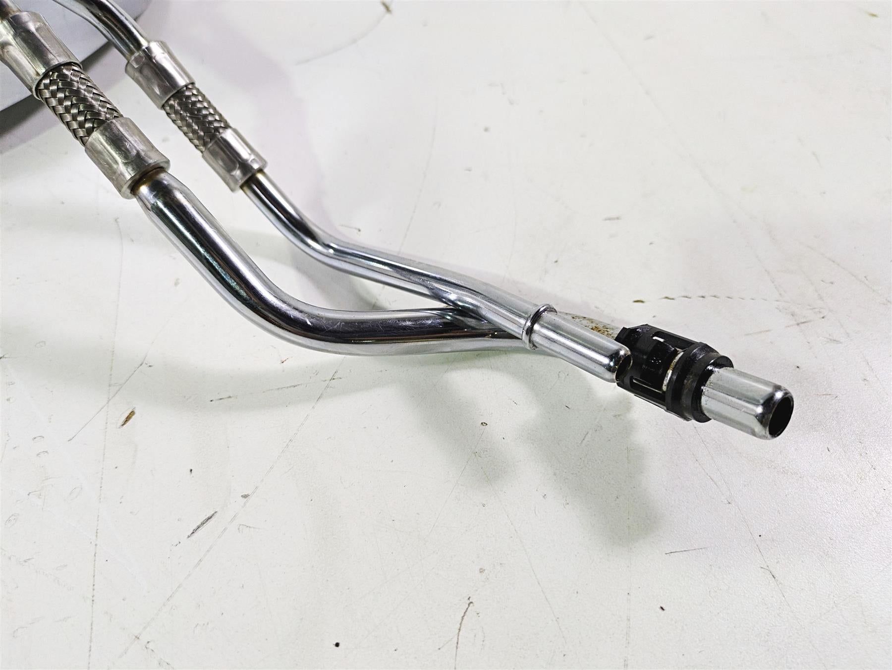 2003 Harley Softail FXSTDI Deuce 100th Oil Tank Reservoir + Lines 62498-01A {{ shop.shopifyCountryName }} - Mototech271