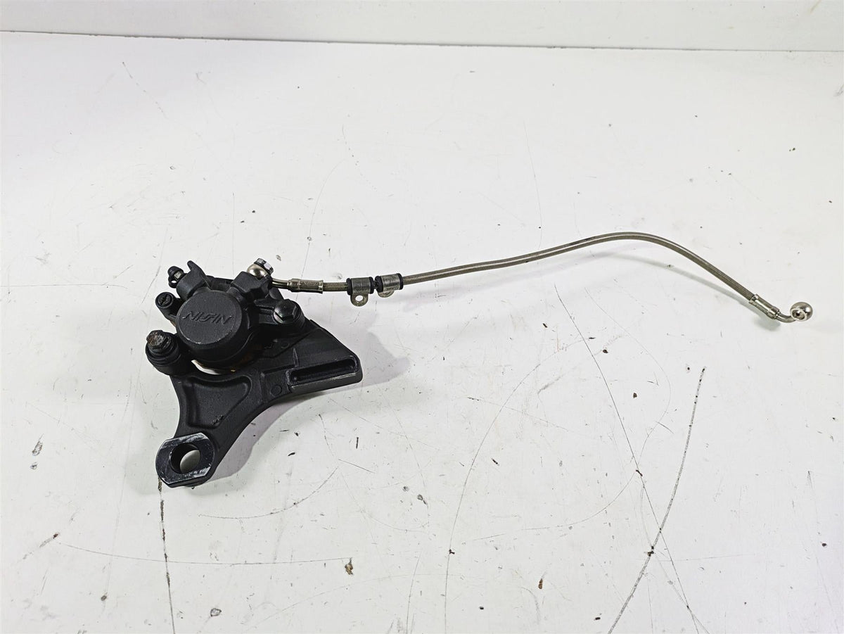 2012 Triumph Daytona 675 Nissin Rear Caliper + Line & Bracket T2021410 {{ shop.shopifyCountryName }} - Mototech271