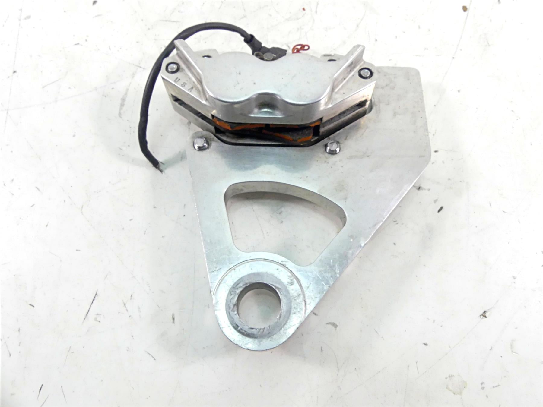 2009 Big Dog K9 PM Performance Machine Polished Rear Brake Caliper 182-000026-02 {{ shop.shopifyCountryName }} - Mototech271