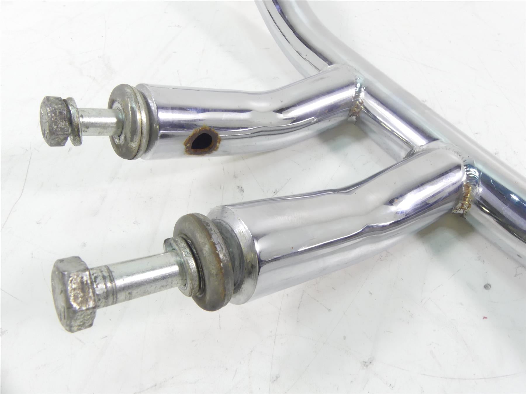 1995 Harley Dyna FXDL Low Rider Chrome T- Handlebar Handle Bar 7" tall {{ shop.shopifyCountryName }} - Mototech271