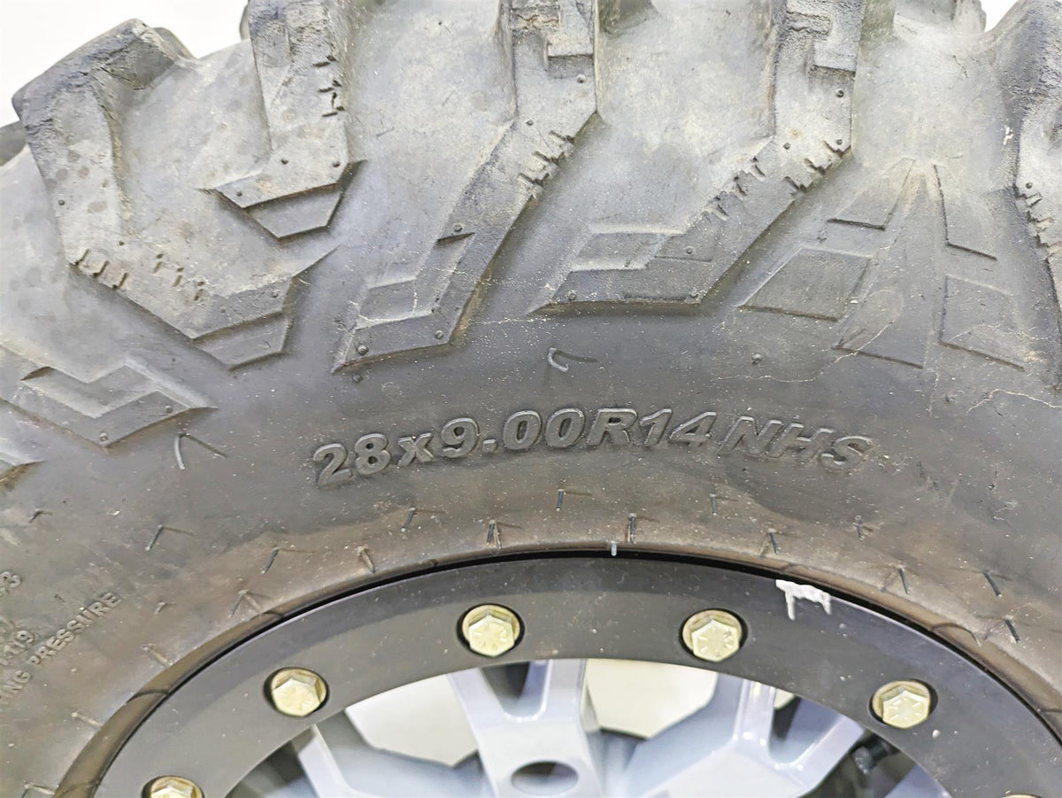 2019 Yamaha YXZ1000 R EPS SS SE System 3 Beadlock 14x6.5 Wheel Rim Tire Set {{ shop.shopifyCountryName }} - Mototech271