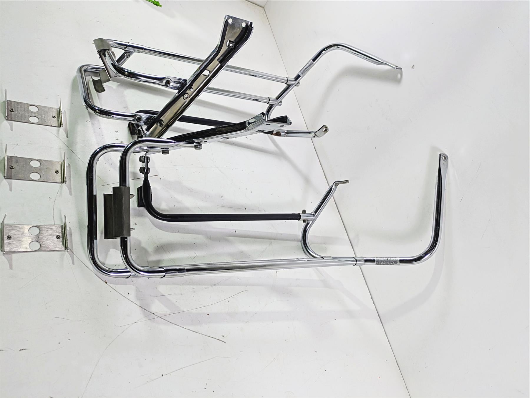 2008 Harley Touring FLHTP Electra Glide Saddlebag Guard Rail Set 49188-97 {{ shop.shopifyCountryName }} - Mototech271