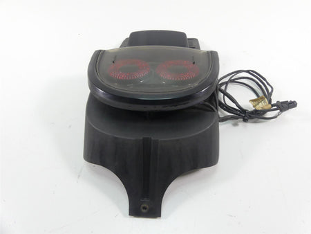 2014 Harley FXDF Dyna Fat Bob Rear Taillight Tail Light & Plate Holder 67900173 {{ shop.shopifyCountryName }} - Mototech271
