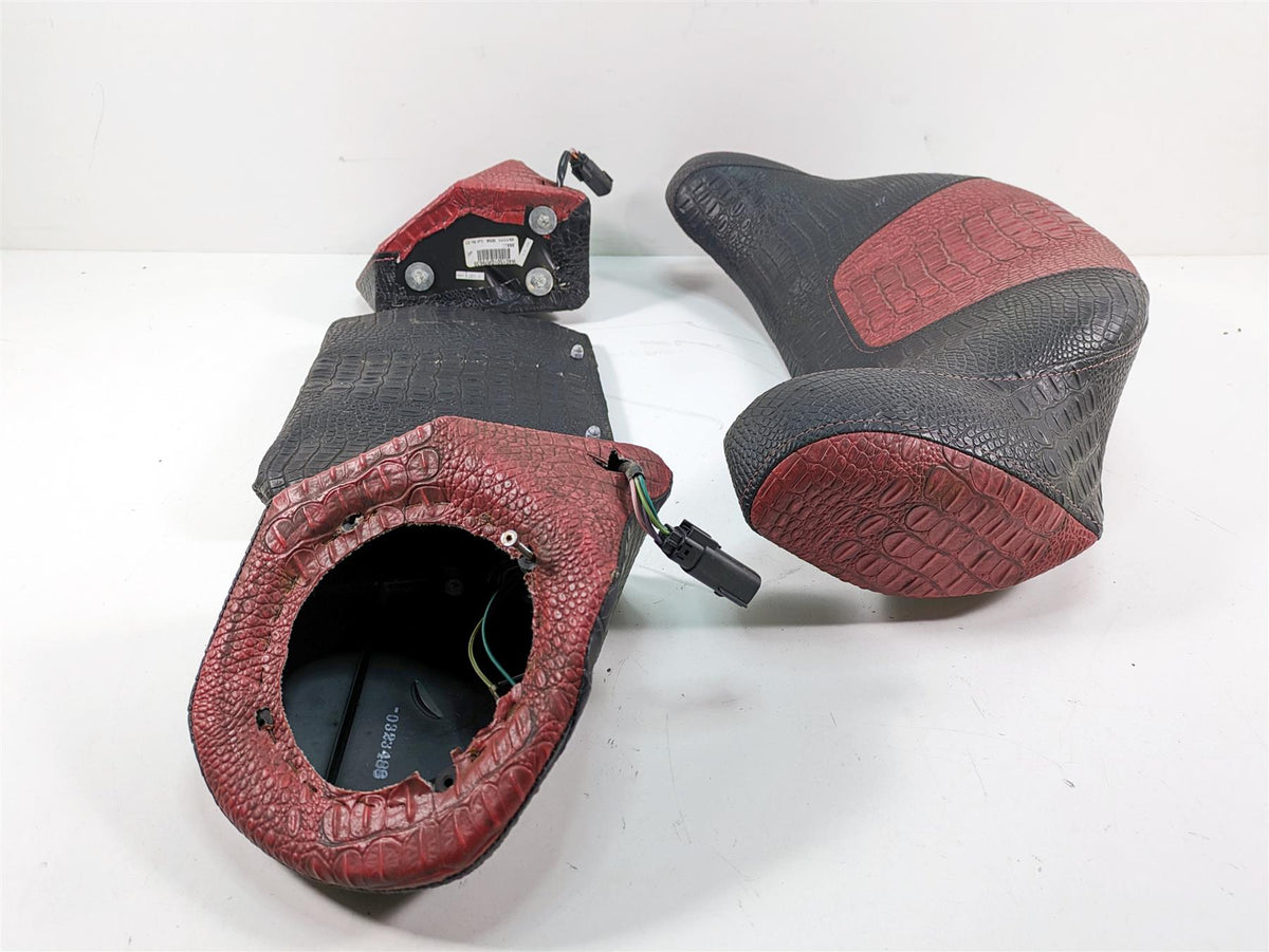 09-13 Harley Touring Alligator Skin Trunk Backrest & Speaker Housings 52950-10 {{ shop.shopifyCountryName }} - Mototech271