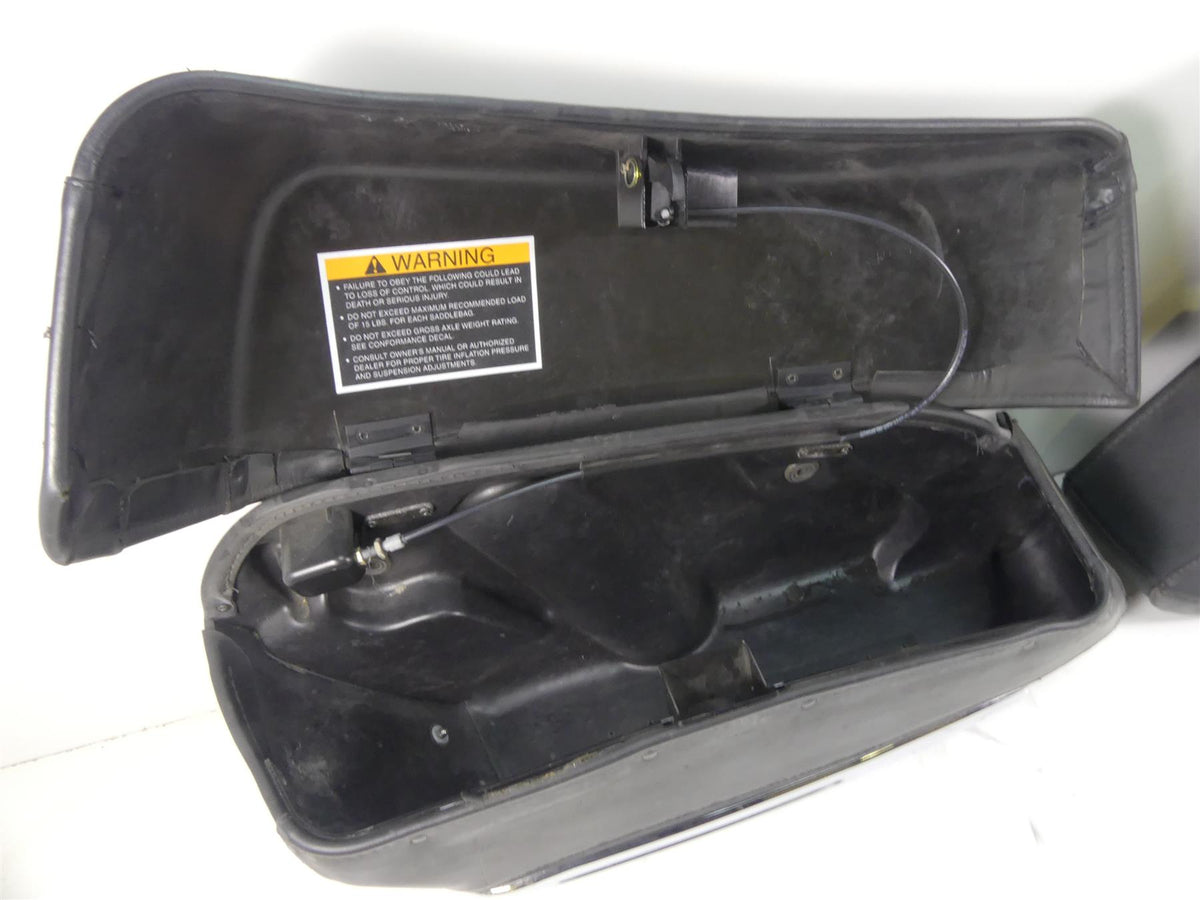 2007 Harley Touring FLHR SE CVO Road King Saddlebag Saddle Bag Set 88221-07 {{ shop.shopifyCountryName }} - Mototech271