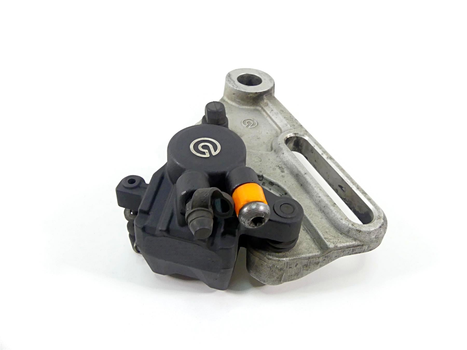 2013 BMW F800GS STD K72 Rear Brembo Brake Caliper & Bracket 34217717627 {{ shop.shopifyCountryName }} - Mototech271