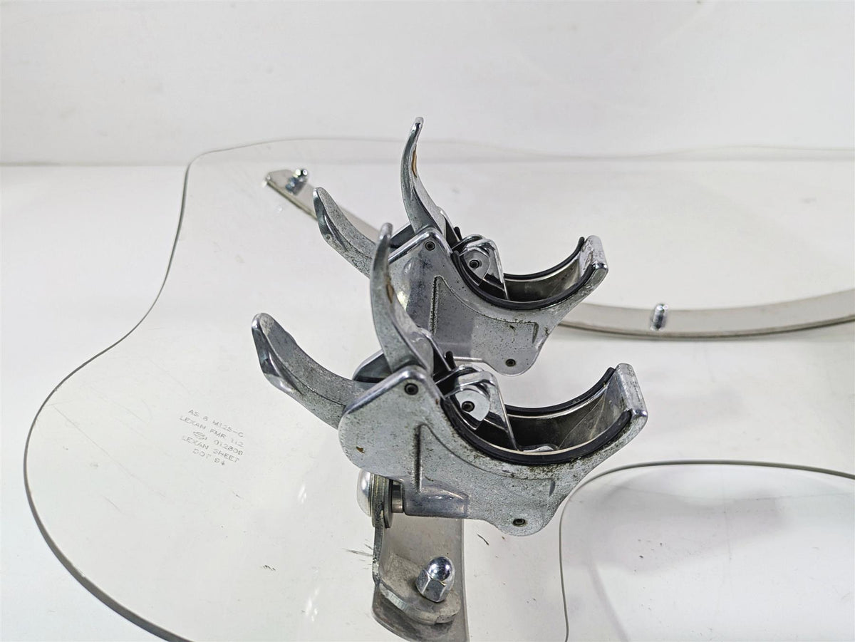 2009 Harley FXDC Dyna Super Glide 27" Windshield & Quick Release Set 58570-96 {{ shop.shopifyCountryName }} - Mototech271