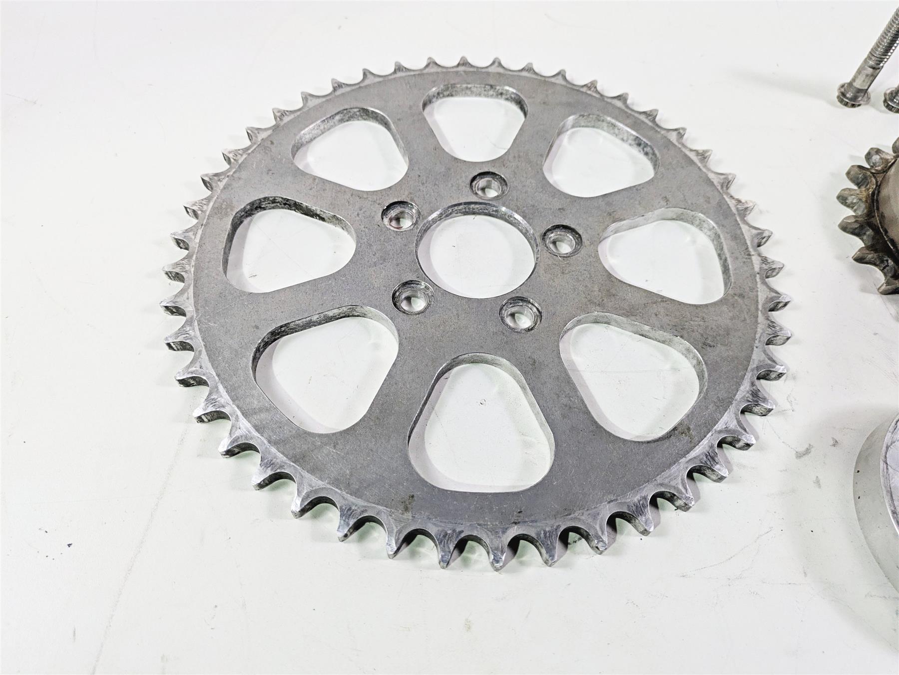 2001 Harley Touring FLHX Street Glide 22T 45T Chain Conversion Kit By 3 Guyz {{ shop.shopifyCountryName }} - Mototech271