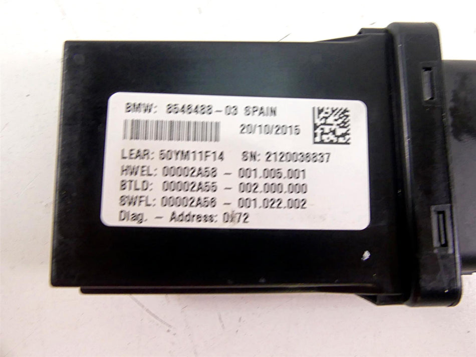 2016 BMW R1200GS Adv K51 Light Control Module Unit Black Box 8546488 {{ shop.shopifyCountryName }} - Mototech271