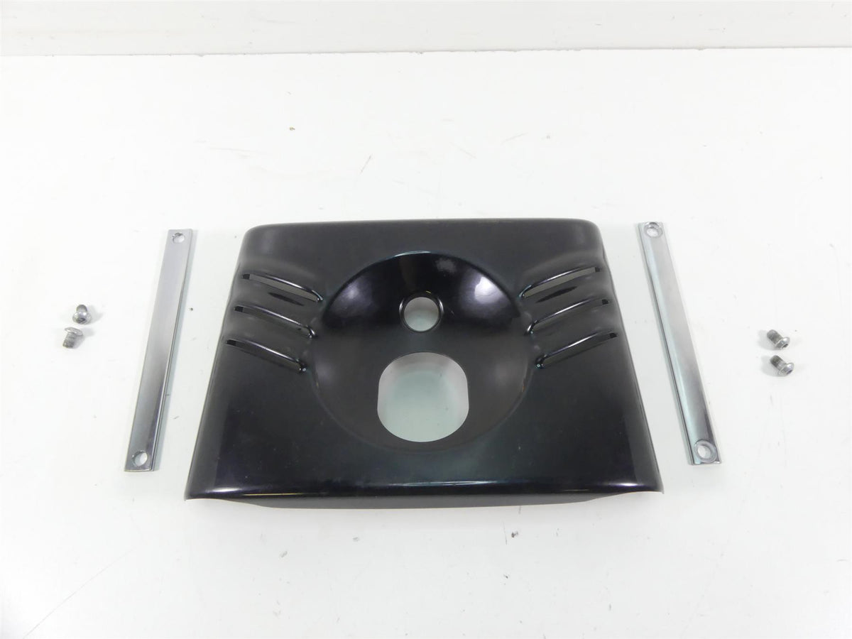 2015 Harley FLS Softail Slim Black Head Lamp Fork Cover Cowl Set 45900032 {{ shop.shopifyCountryName }} - Mototech271