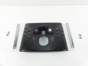 2015 Harley FLS Softail Slim Black Head Lamp Fork Cover Cowl Set 45900032