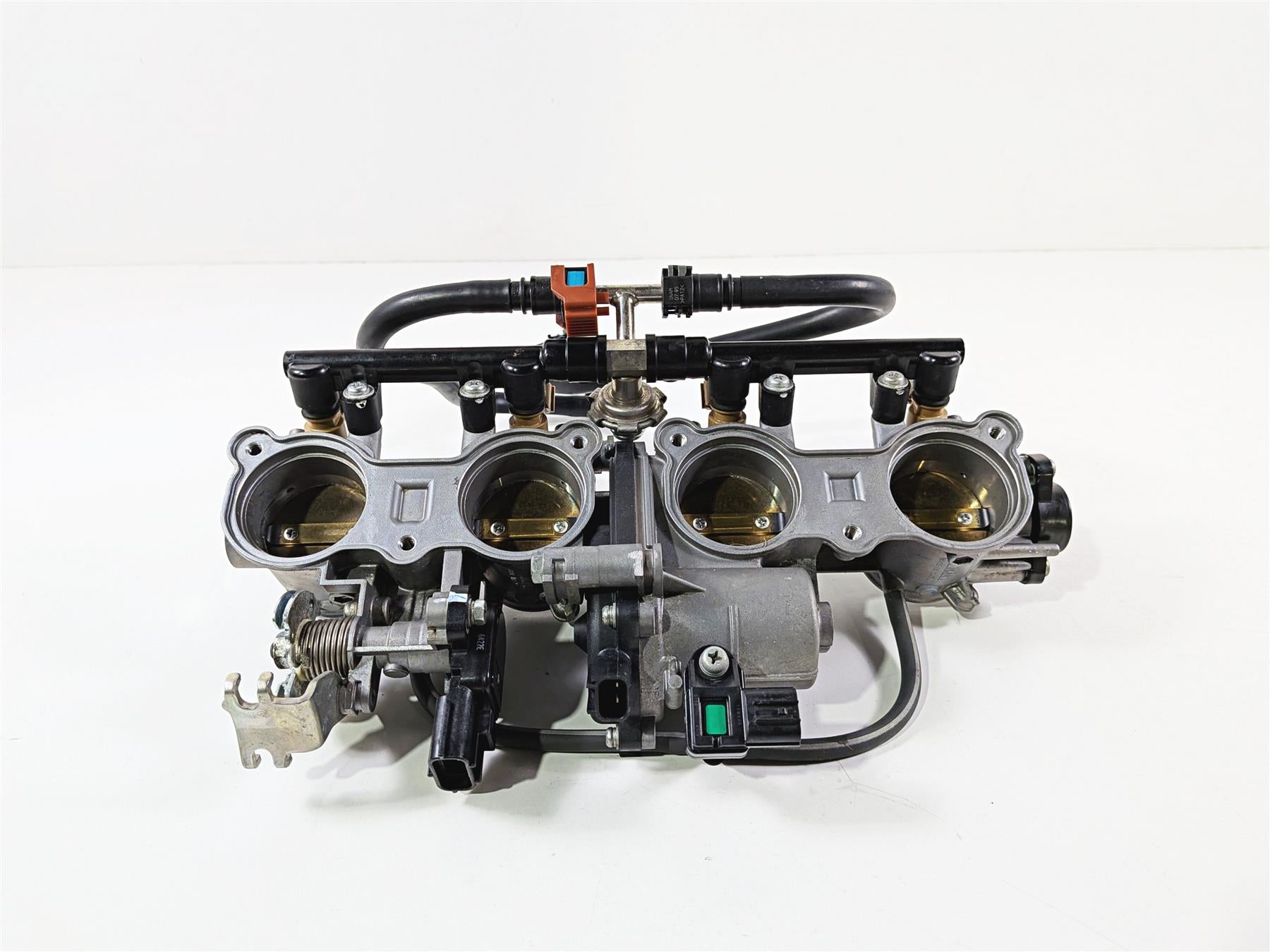 2016 Yamaha YZF R1 RN32 Mikuni Throttle Body Bodies Fuel Injectors 2CR-13750-00 {{ shop.shopifyCountryName }} - Mototech271