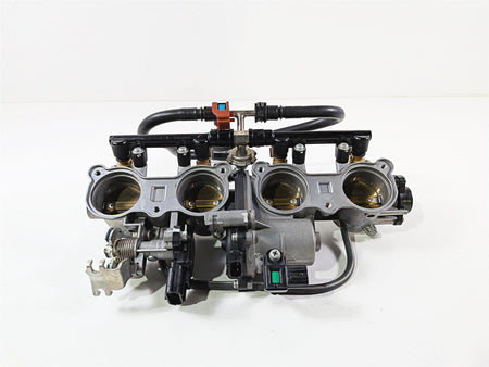 2016 Yamaha YZF R1 RN32 Mikuni Throttle Body Bodies Fuel Injectors 2CR-13750-00 {{ shop.shopifyCountryName }} - Mototech271