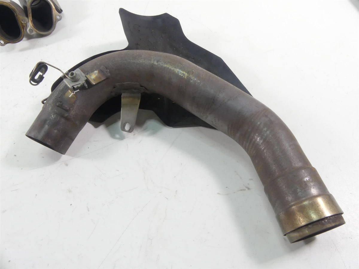 2013 Ducati Streetfighter 848 Oem Exhaust Header Manifold Pipe + Servo 7013142A {{ shop.shopifyCountryName }} - Mototech271
