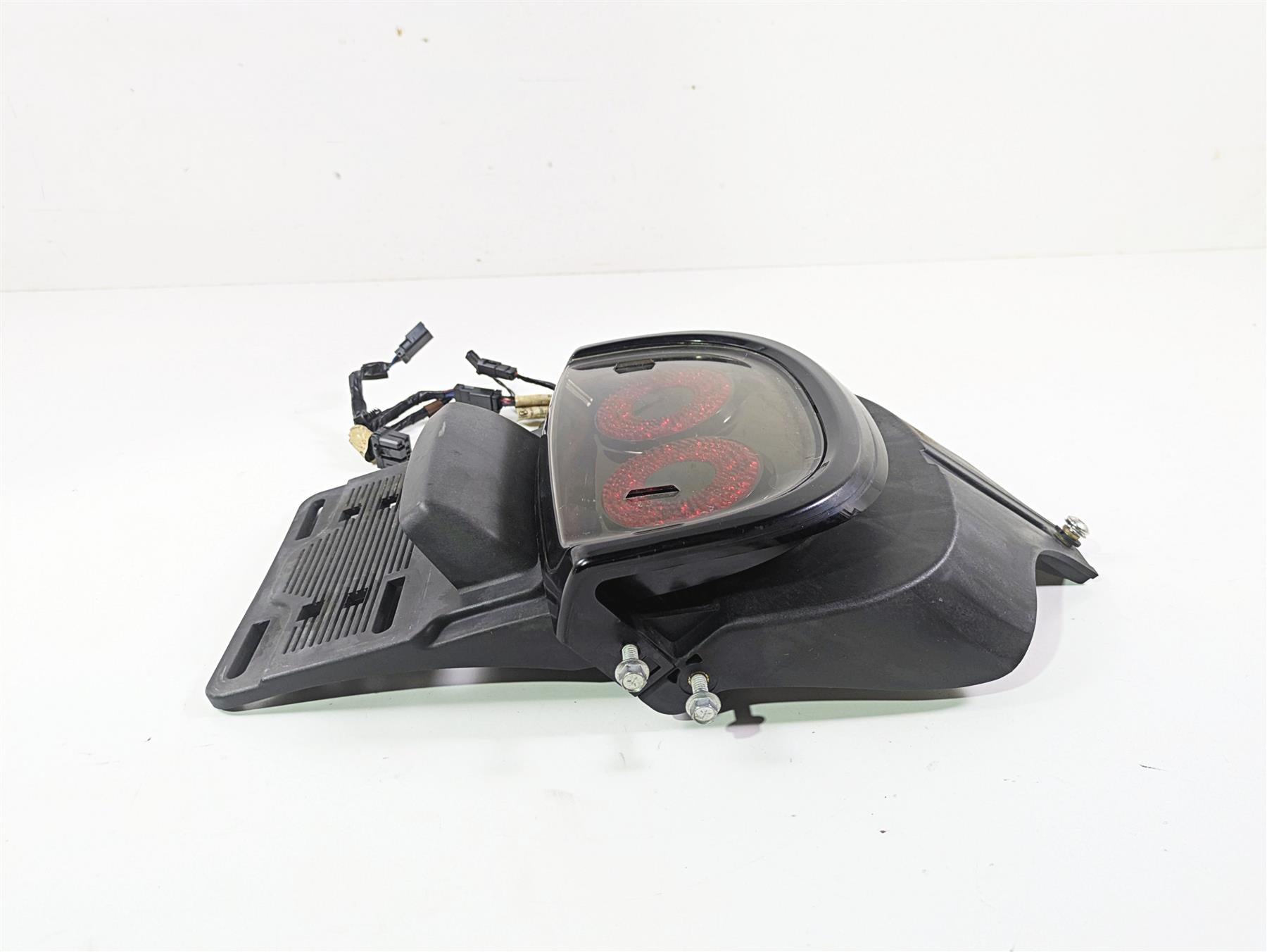 2016 Harley FXDF Dyna Fat Bob Taillight & Plate Holder Set READ 67800240 {{ shop.shopifyCountryName }} - Mototech271