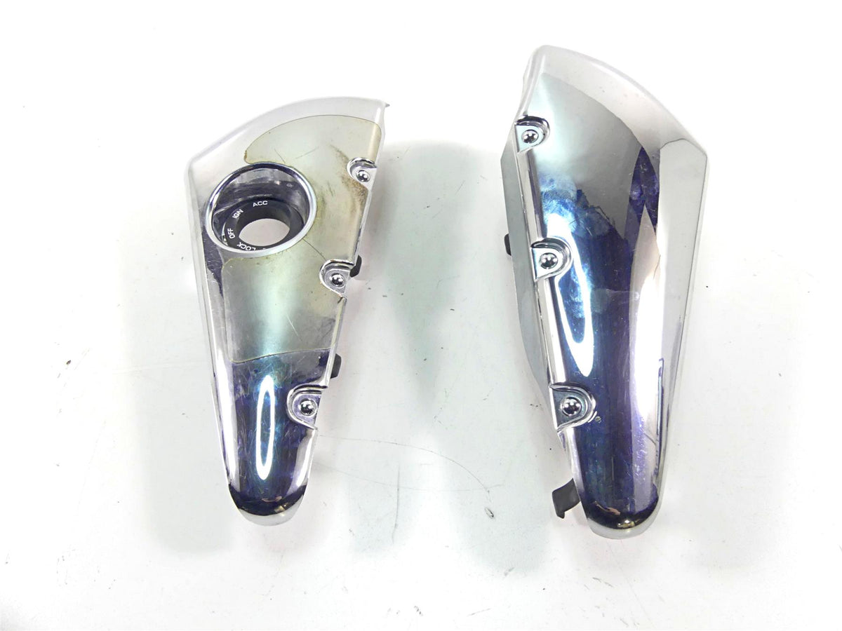2005 Harley VRSCSE CVO V-Rod Under Seat Ignition Switch Side Covers 66339-05 {{ shop.shopifyCountryName }} - Mototech271