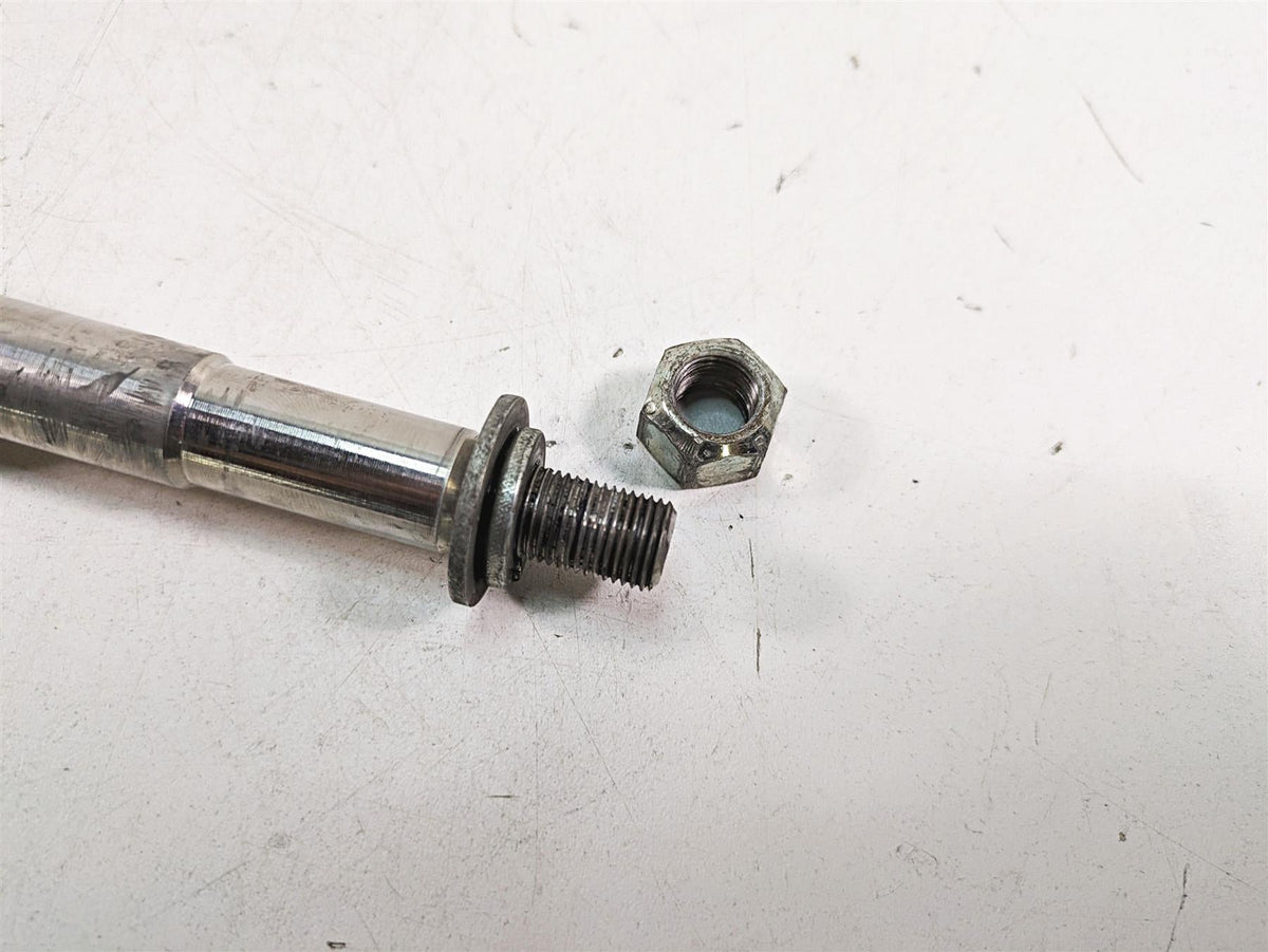 2006 Harley FLSTI Softail Heritage Front Axle Wheel Spindle 3/4" 41584-86A {{ shop.shopifyCountryName }} - Mototech271