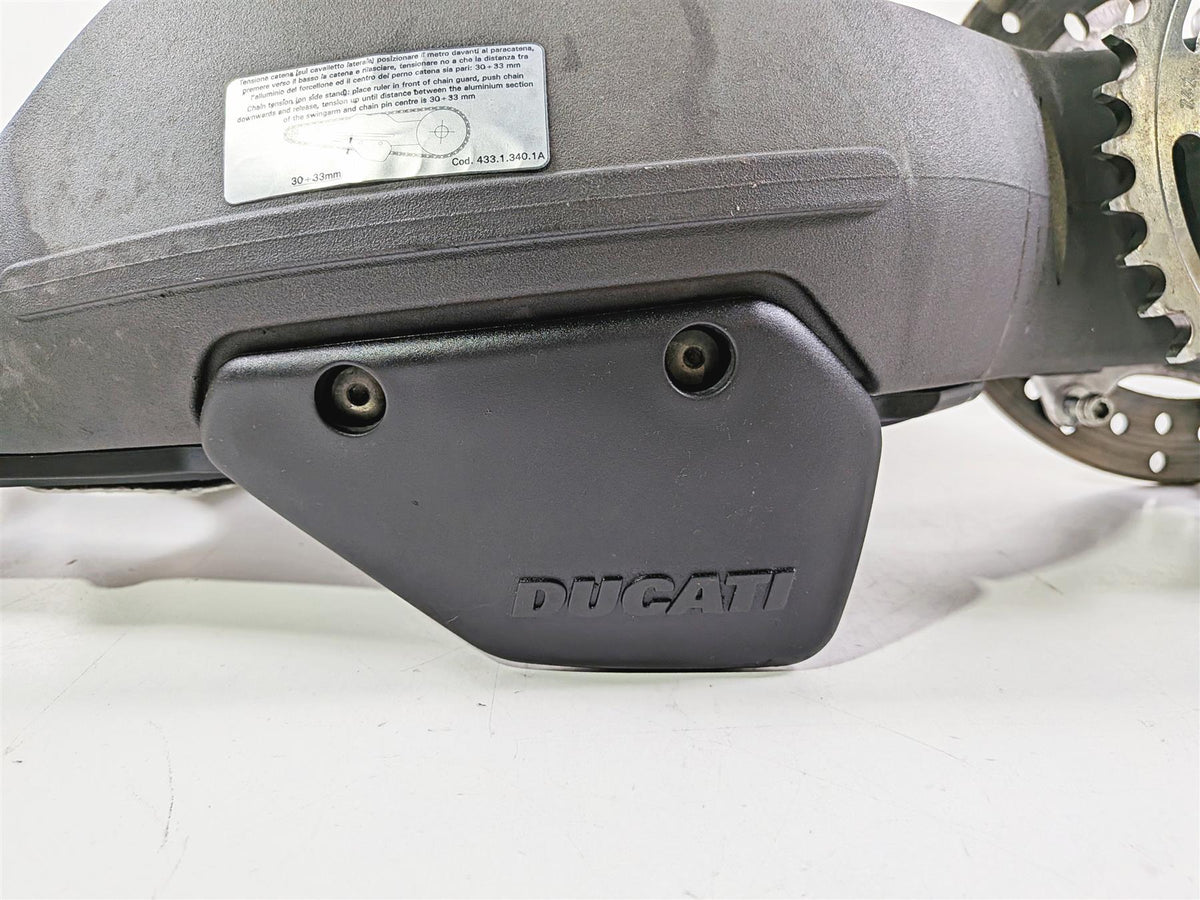 2009 Ducati Hypermotard 1100 S Rear Swingarm Swing Arm & Axle 37010331D 81920641-Mototech271