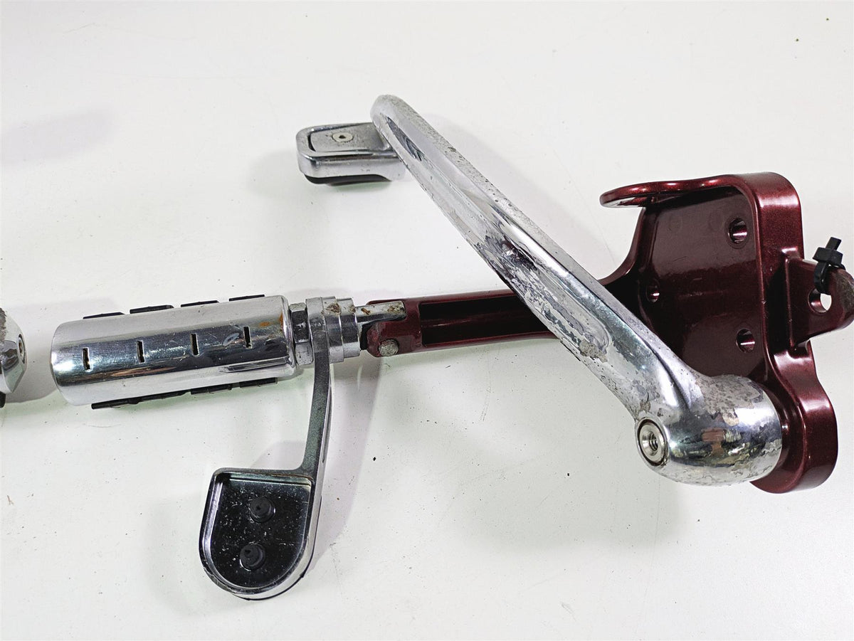 2008 Harley FXCWC Softail Rocker Front Footpeg Shifter Brake Set -Read 42508-08 {{ shop.shopifyCountryName }} - Mototech271